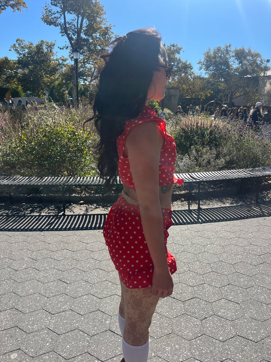 Polka Dot Matching Set