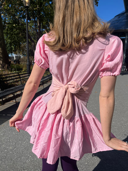 Bunches of Love Pink Minidress