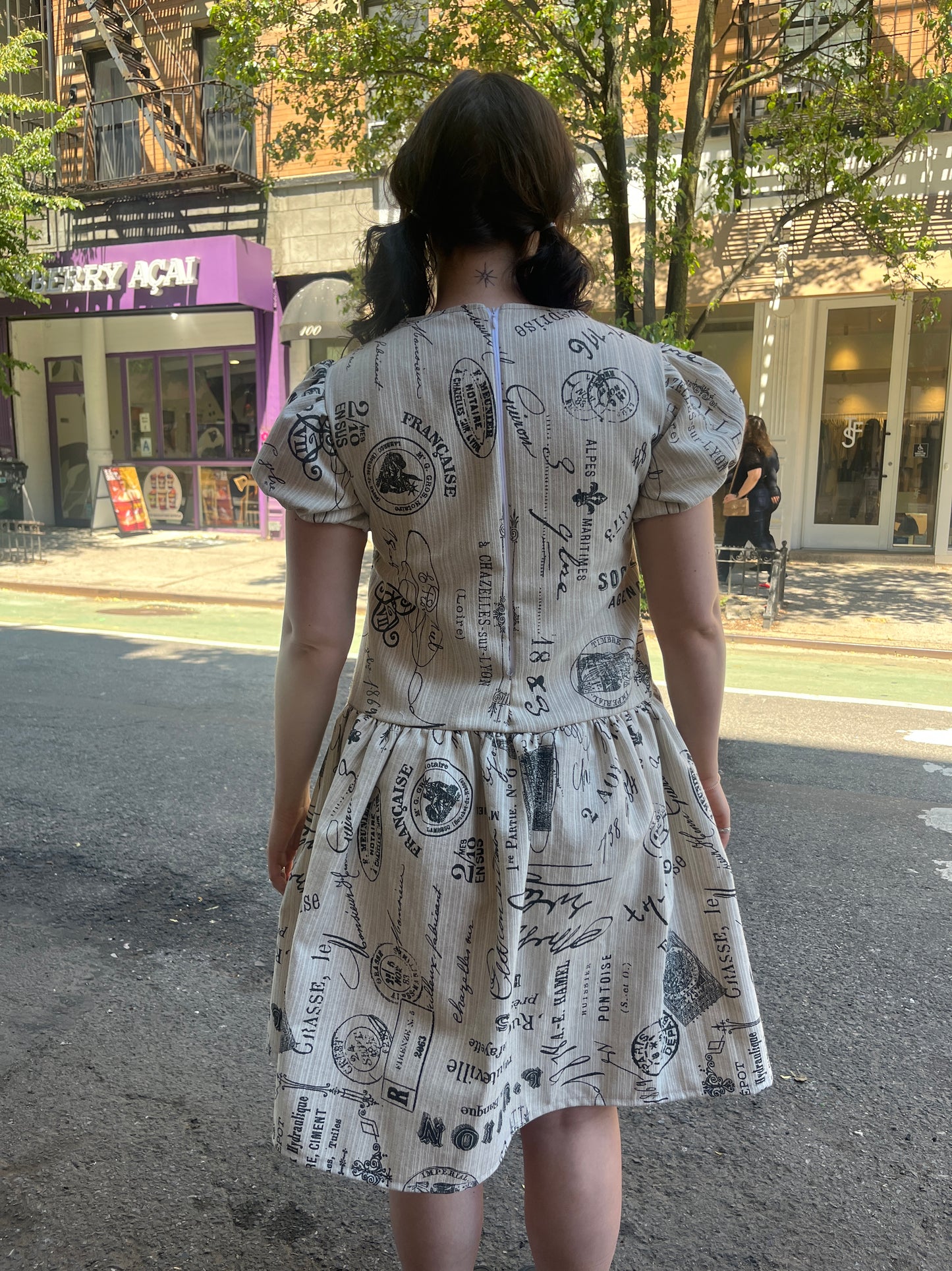 Parisian Drop Waist Dress