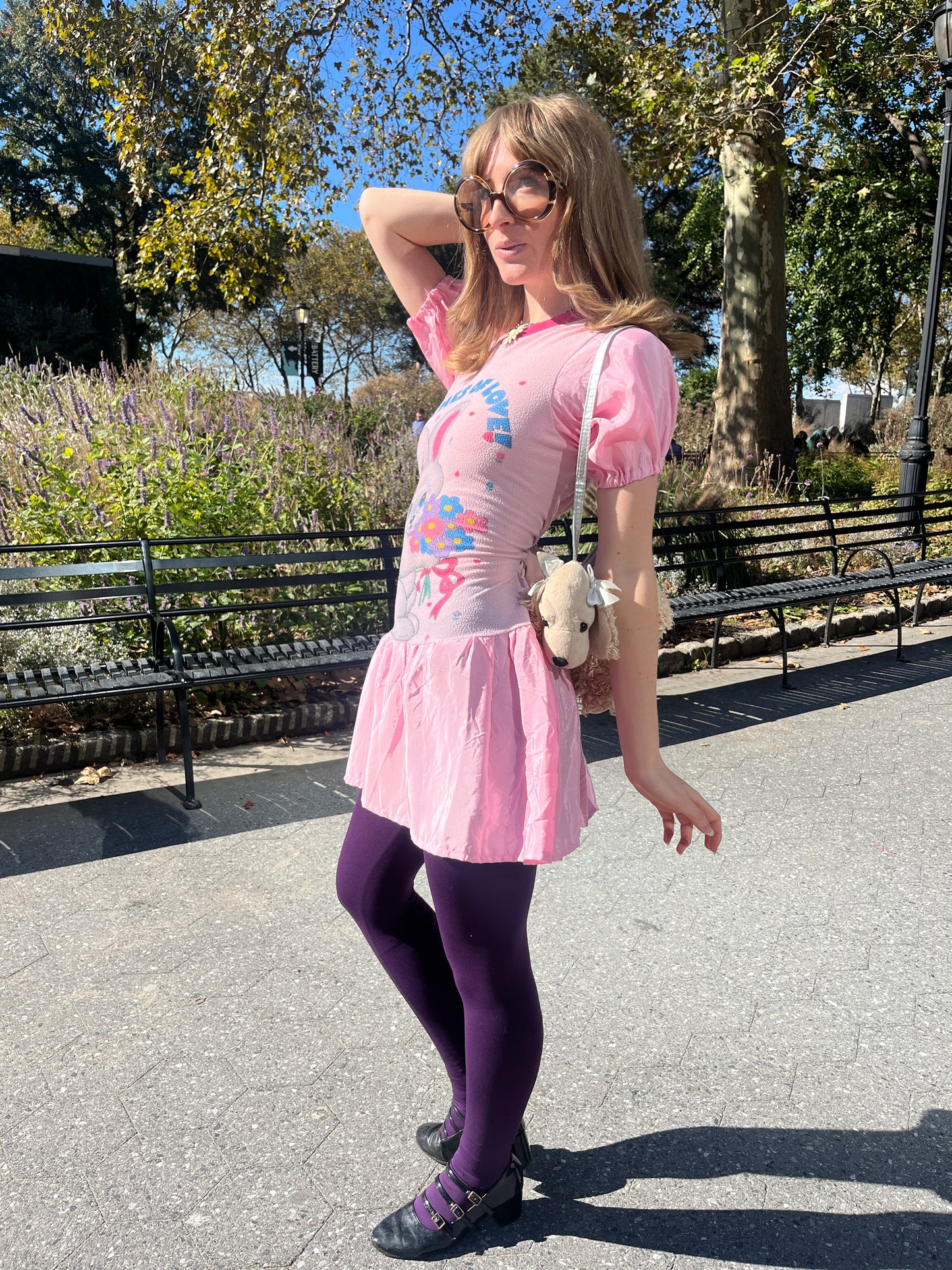 Bunches of Love Pink Minidress