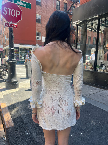 Crochet Mini Dress