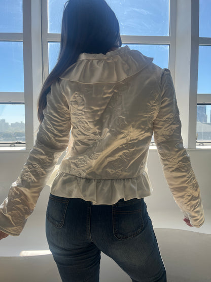 Cream Quilt Jacket