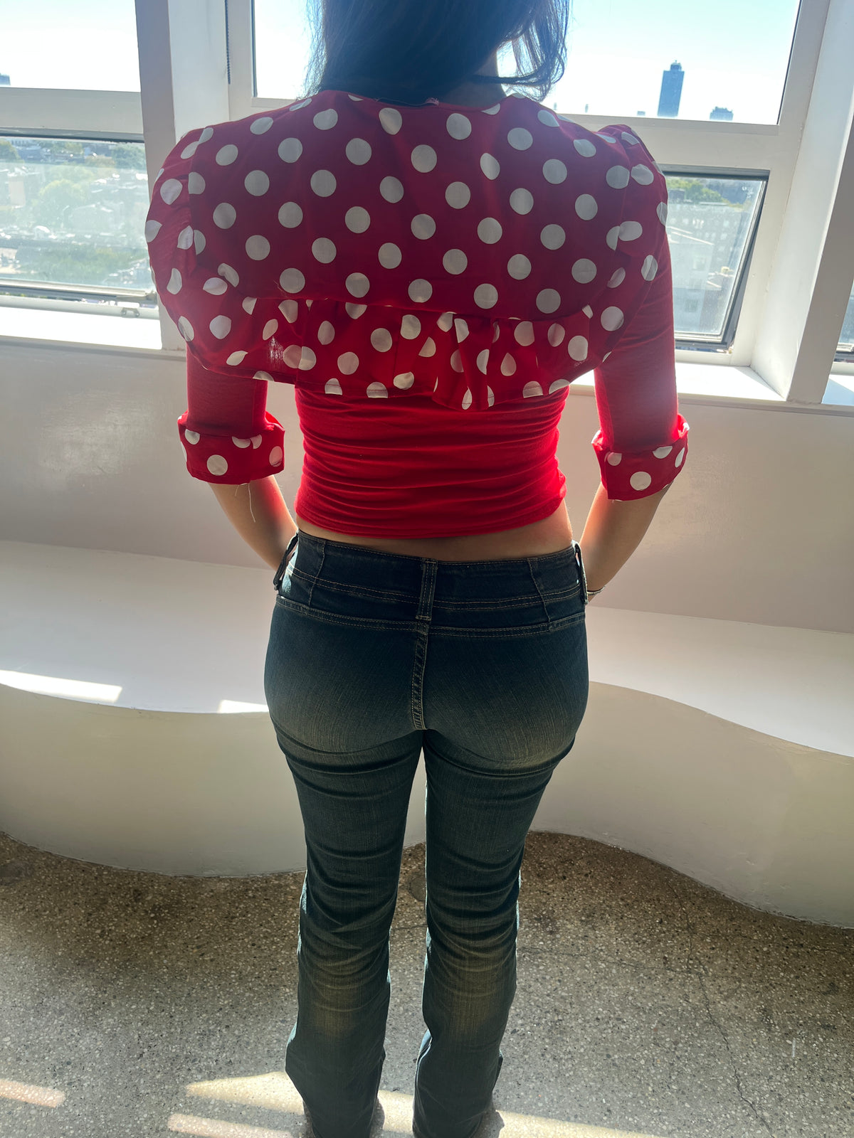 Red Sailor Top