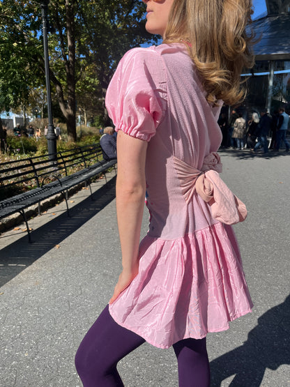 Bunches of Love Pink Minidress