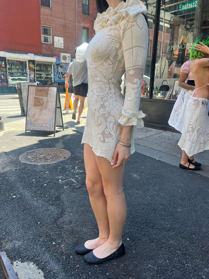 Crochet Mini Dress