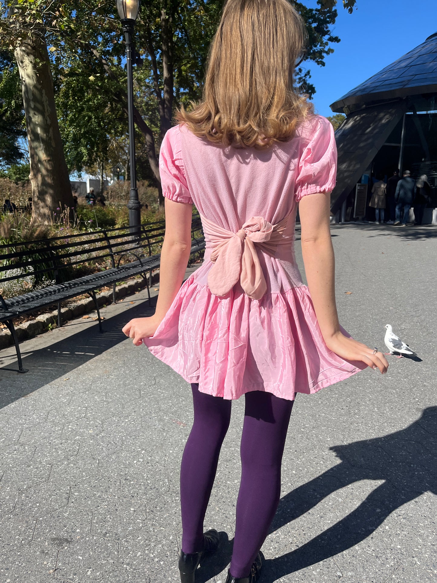 Bunches of Love Pink Minidress