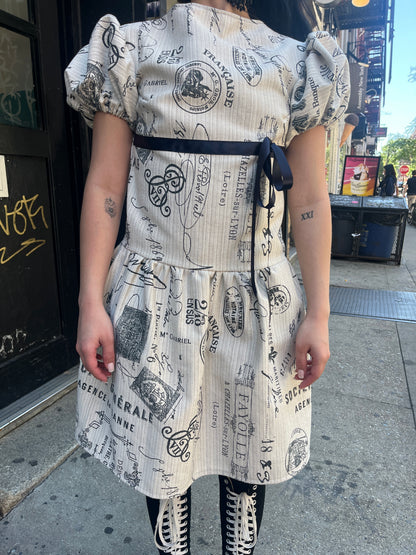 Parisian Drop Waist Dress